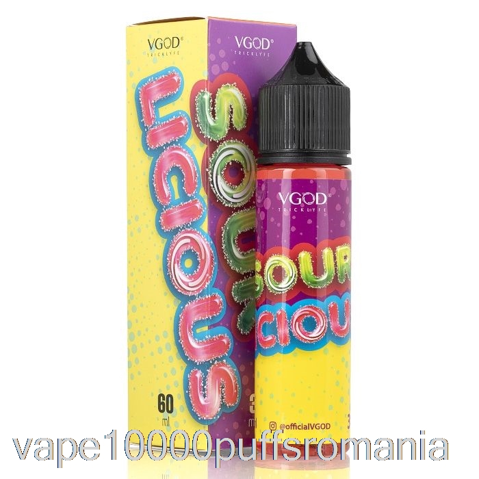 Vape Romania Sourlicious - Vgod E-liquid - 60ml 3mg